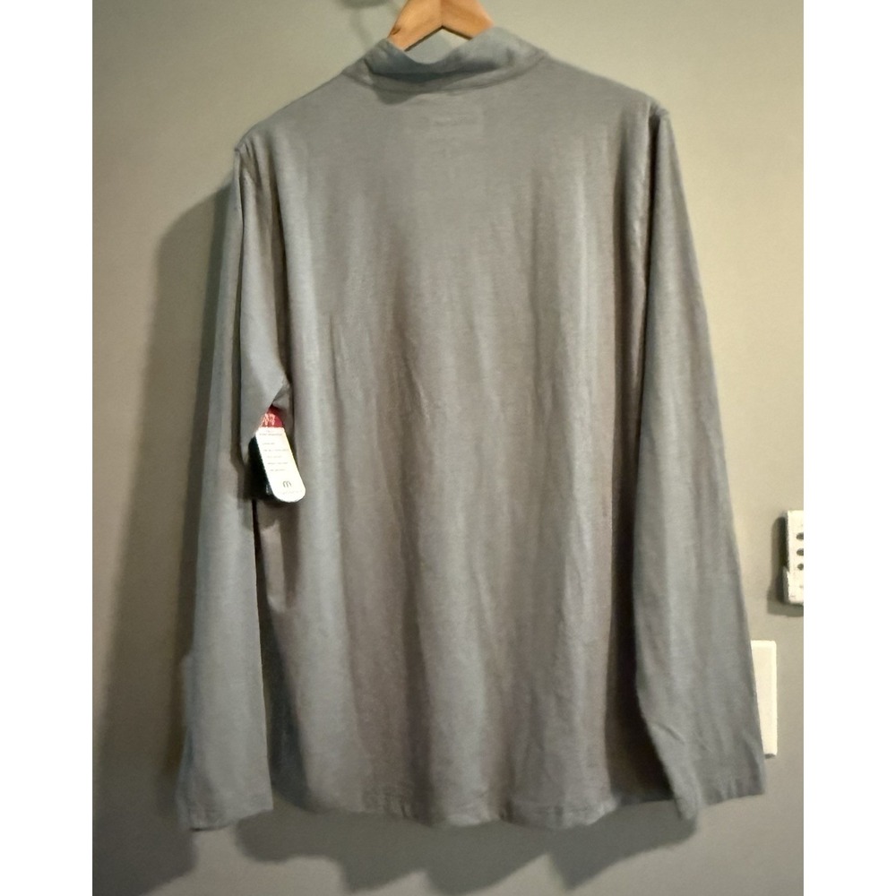 Travis Mathew‎ Shirt Yanks 777 Prestige Performance 1/2 Zip Golf Large New - Picture 2 of 7